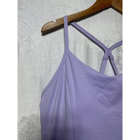 PINK Victorias Secret Romper XXL Purple Dress Active Performance - Picture 4 of 12